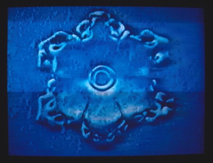 Nathalie Talec, Cristal de neige, arrangement en plaquette I, 1990. Collection Frac Franche-Comté